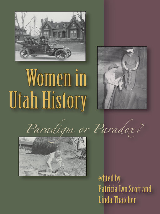 Title details for Women In Utah History by Patricia Lyn Scott - Wait list